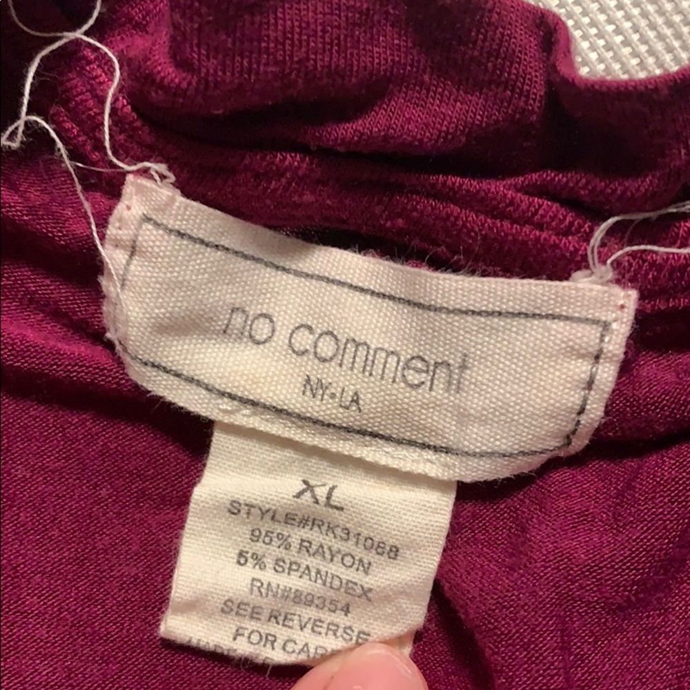 No Comment Top - Picture 2 of 3